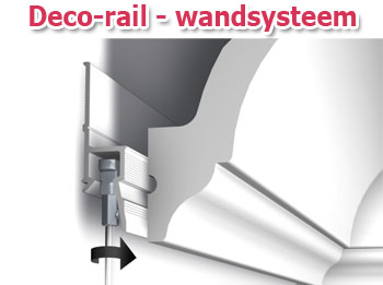 Deco-rail - wandsysteem